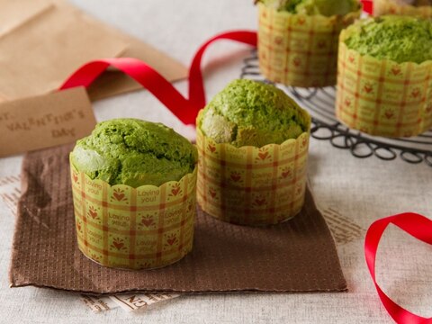 抹茶とチョコのマフィン Matcha Muffin